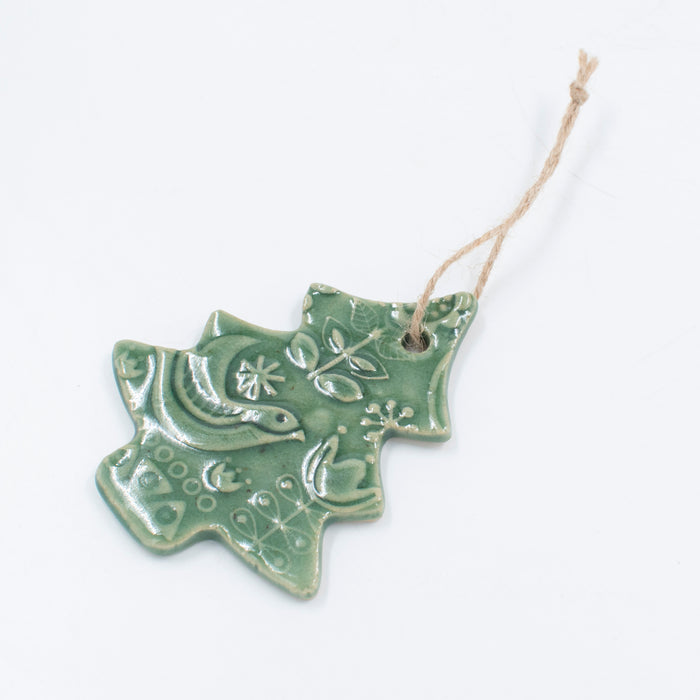 Ceramic Christmas Tree Ornament