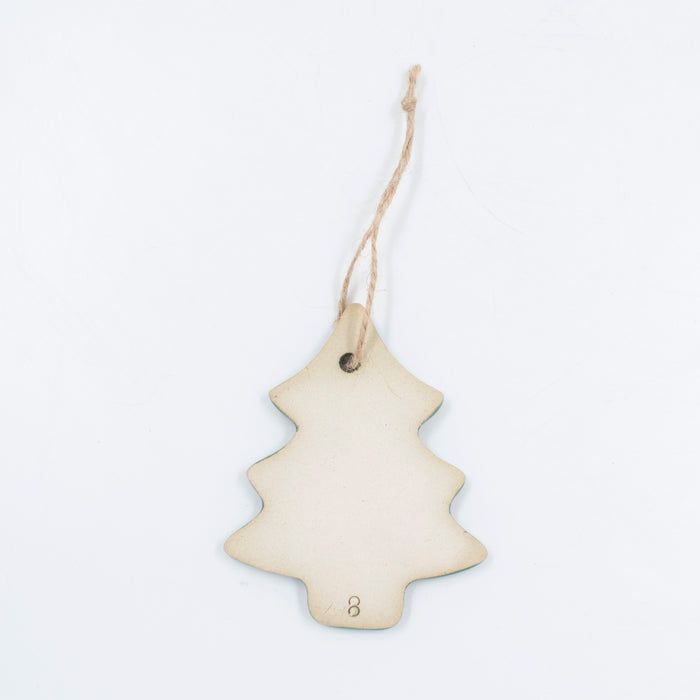 Ceramic Christmas Tree Ornament