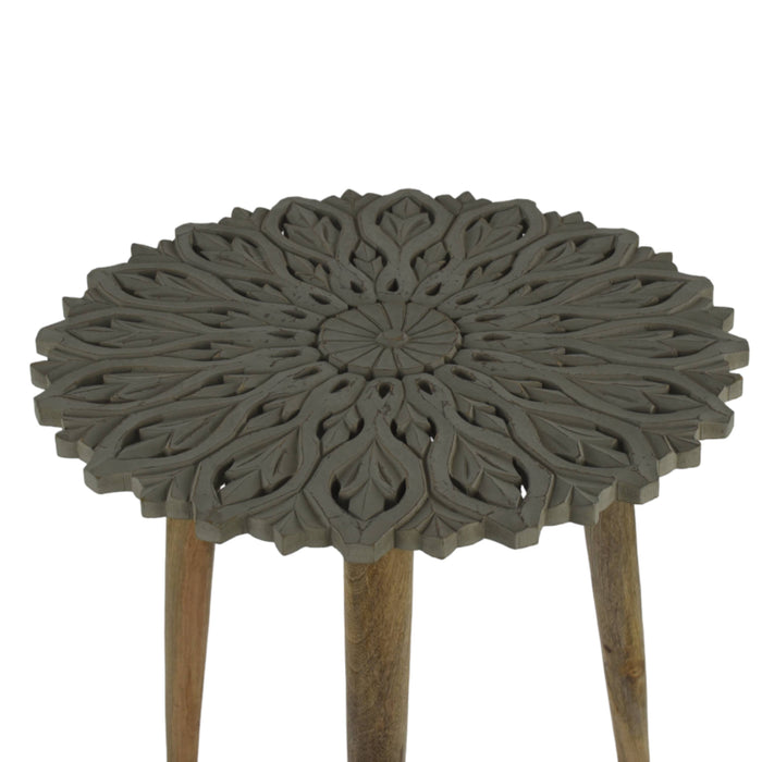Green Gold Nesting Table
