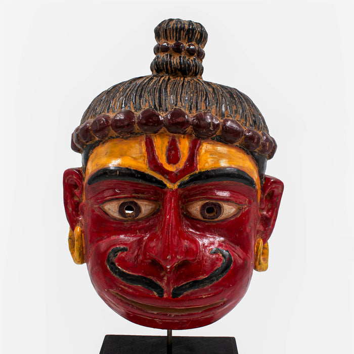Rama Bhakta Mask with Stand