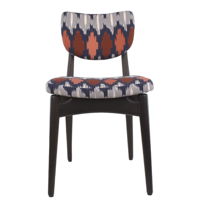 Ikat Tufted Dining chair