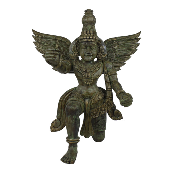 Dwarapalaka Teal Olive green