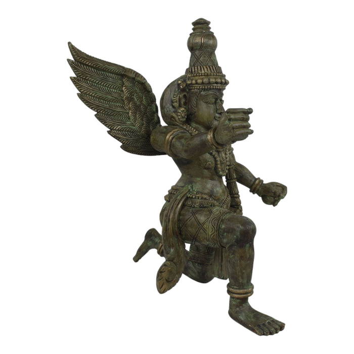 Dwarapalaka Teal Olive green