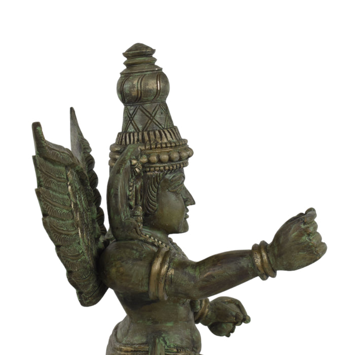 Dwarapalaka Teal Olive green