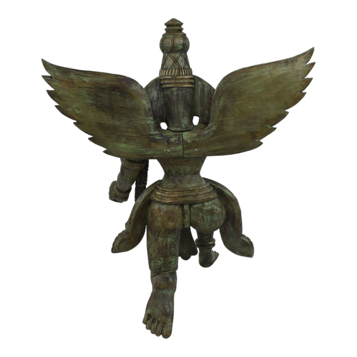 Dwarapalaka Teal Olive green