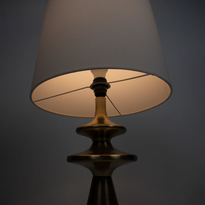 Lakmos Metal Table Lamp & Shade