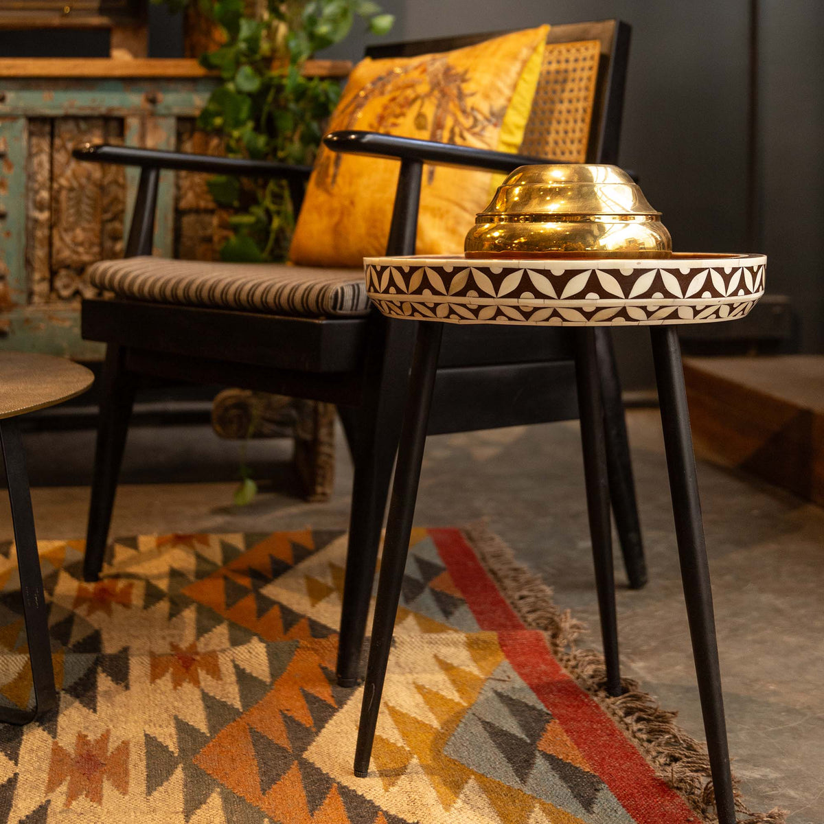 Buy side tables | Laurence Bone Inlay Side Table | Shop at