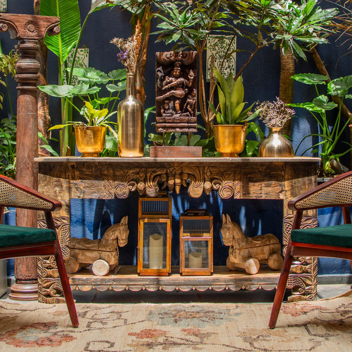 Rata Teak Console