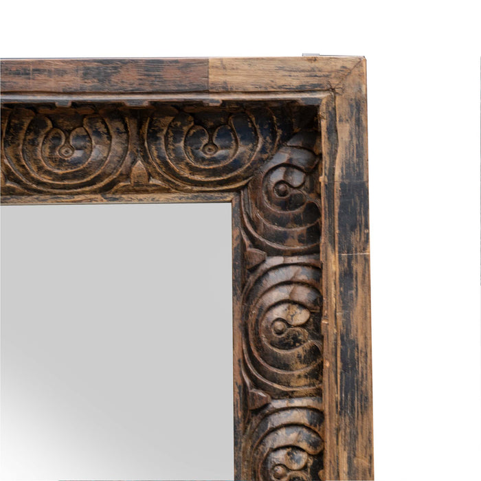 Raiz Recycle Teak Mirror