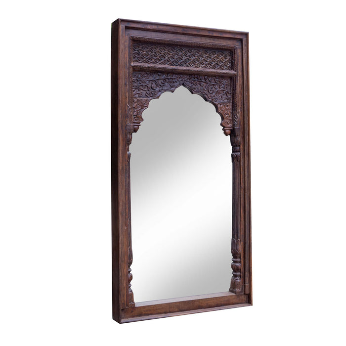 Nadine Recycle Teak Mirror