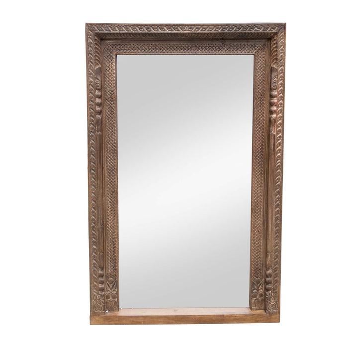 Nuwa Recycle Teak Mirror