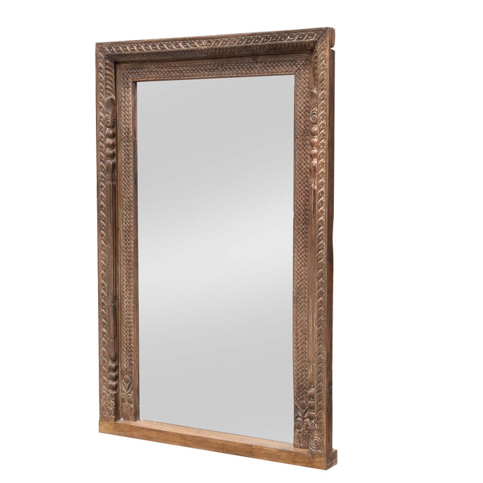 Nuwa Recycle Teak Mirror