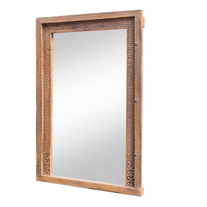 Inej Recycle Teak Mirror