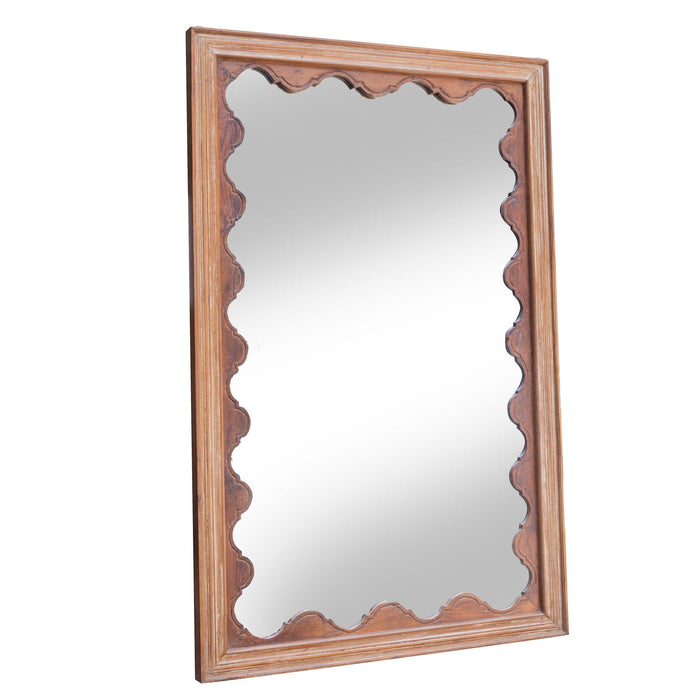 Nedivah Recycle Teak Mirror