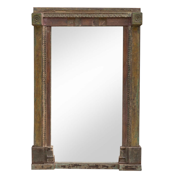 Raina Recycle Teak Mirror