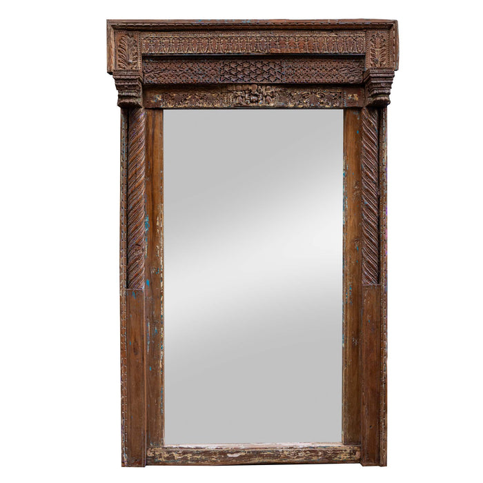 Keeva Recycle Teak Mirror