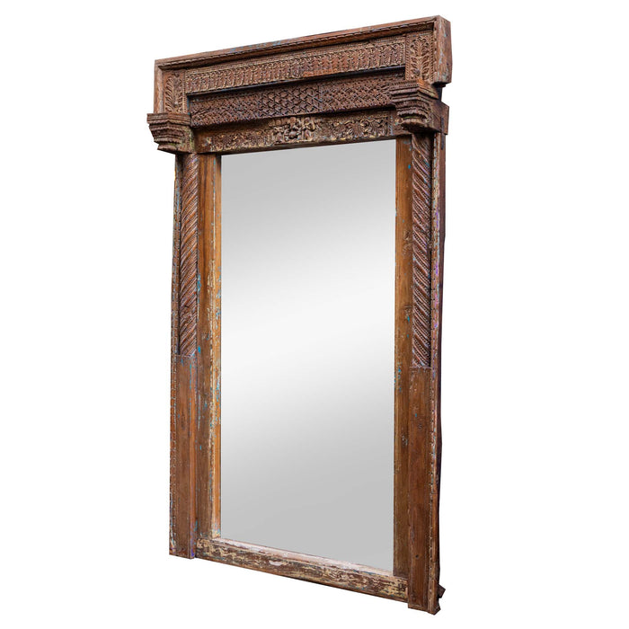 Keeva Recycle Teak Mirror