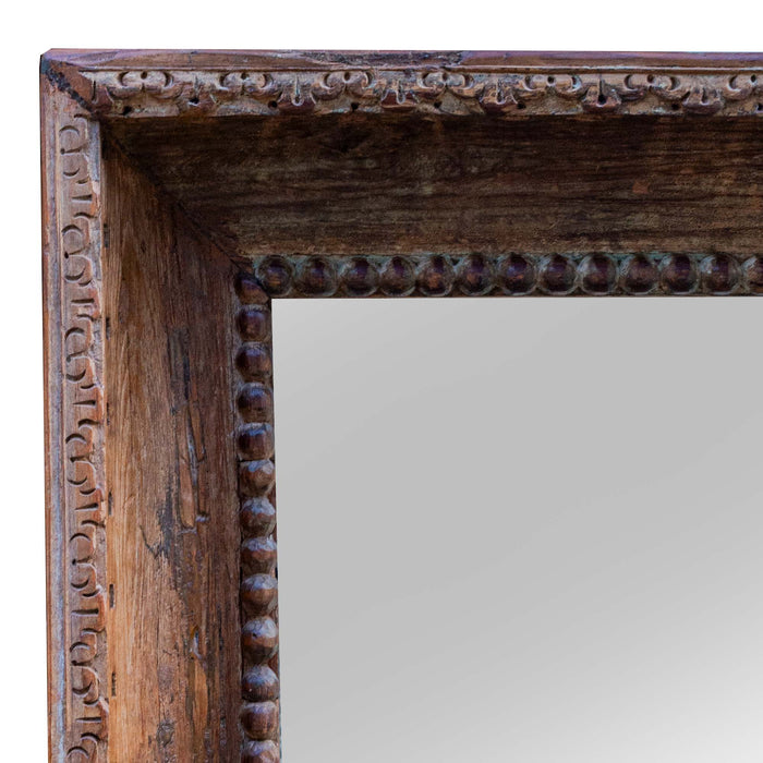 Amynta Recycle Teak Mirror