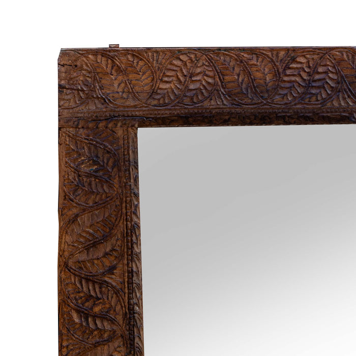 Thyone Recycle Teak Mirror