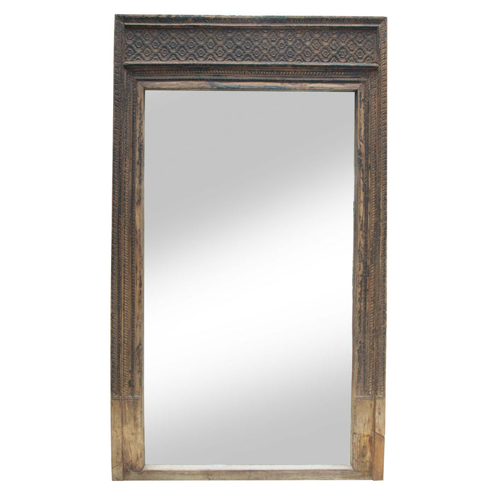 Zaballa Recycle Teak Mirror