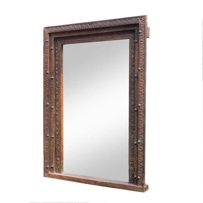 Kasia Recycle Teak Mirror