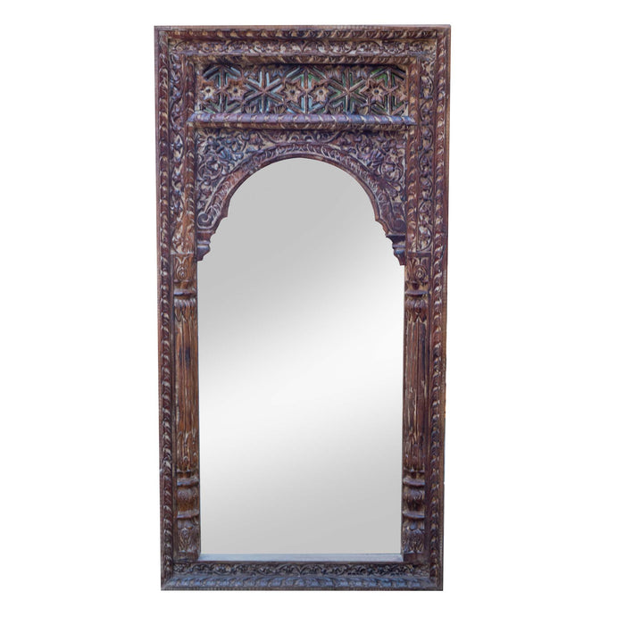 Kosha Recycle Teak Mirror