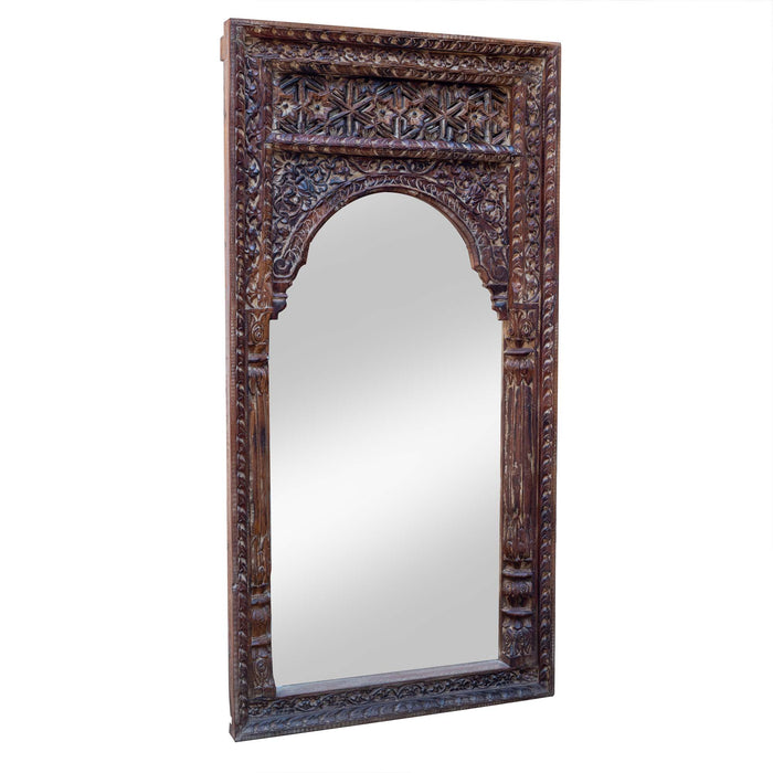 Kosha Recycle Teak Mirror