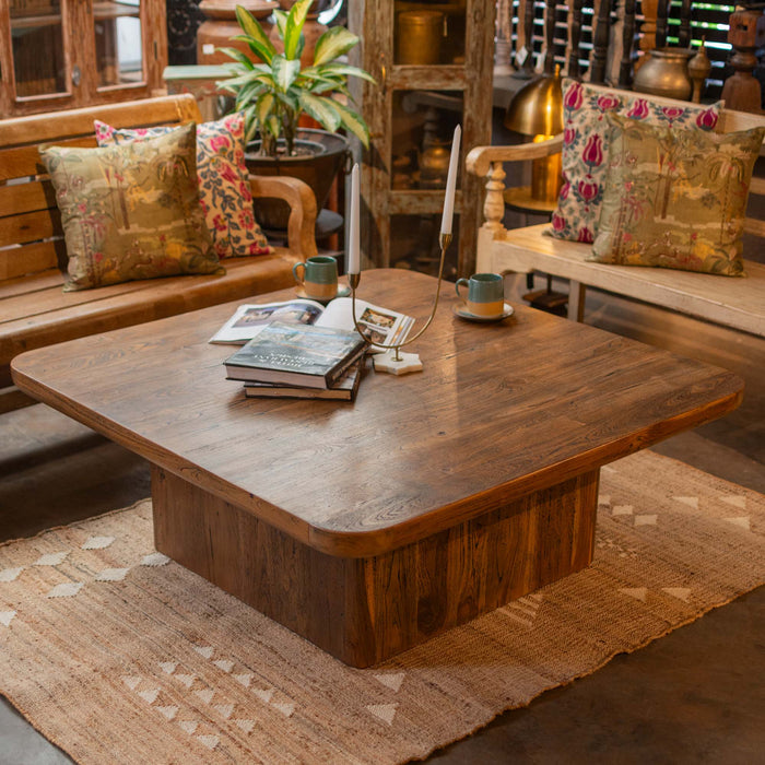 Bowie Recycled Teak Coffee Table