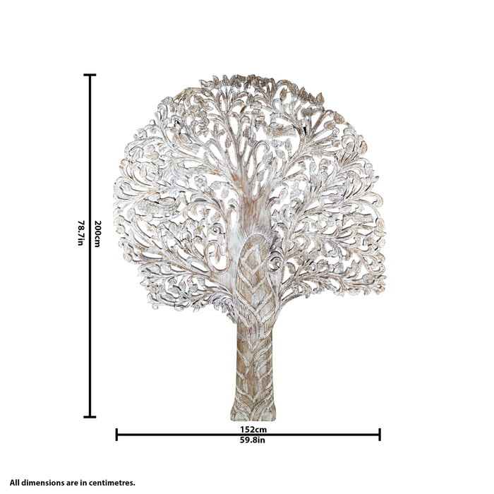 Tree of Life White Distress