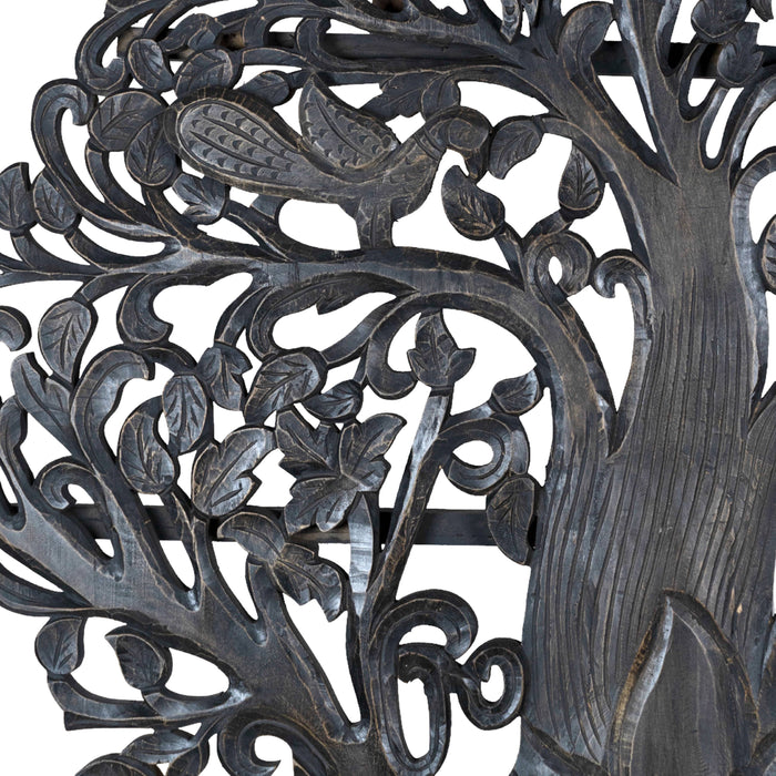 Tree of Life Black Distress
