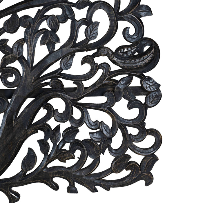 Tree of Life Black Distress