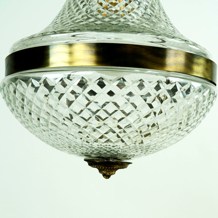 Luzette Brass Pendant lamp Diamond