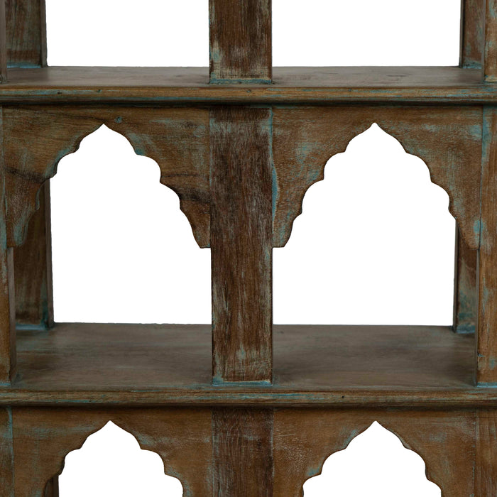 HARIJ Teak Wall Shelf