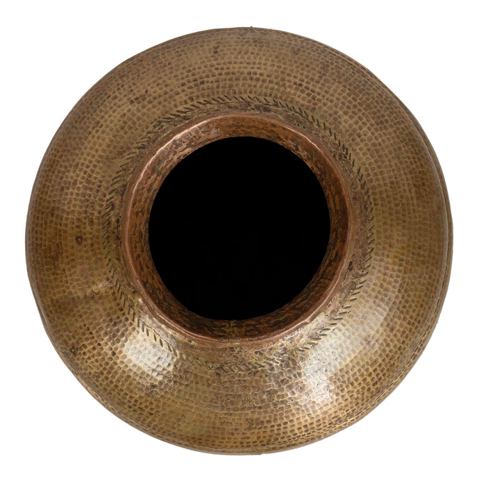 Moorish Brass Pot