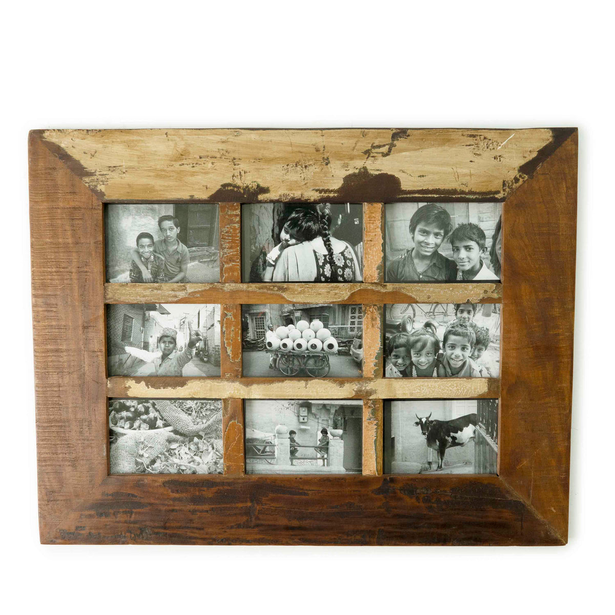 Buy Photo Frames | Rustic Photo Frame in Wood | Shop at The Purple ...