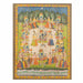 Shreenathji  raas leela Pichwai painting With Frame
