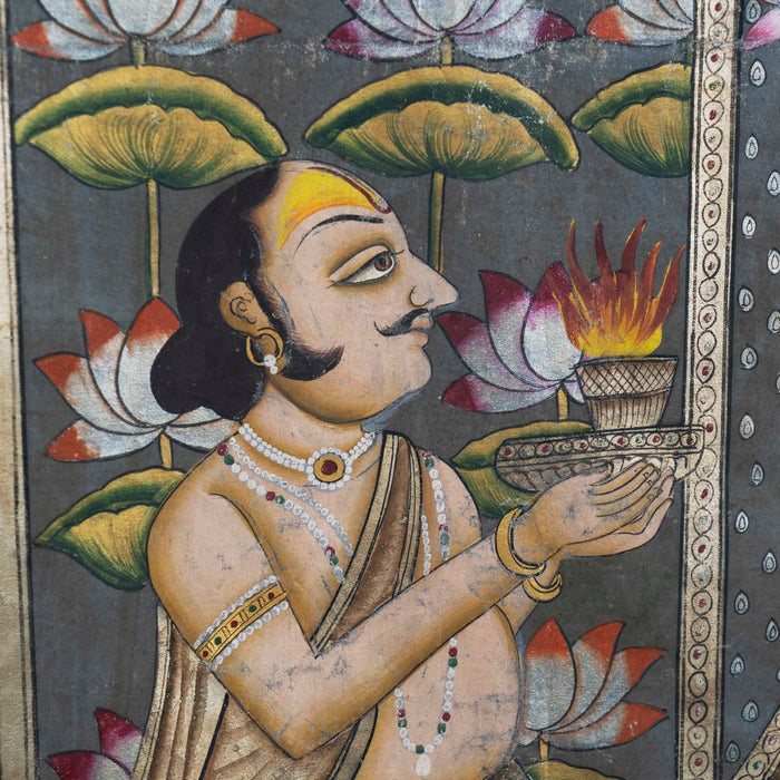 Shreenathji Usna Kal Chappan Bhog Swaroop Pichwai Painting