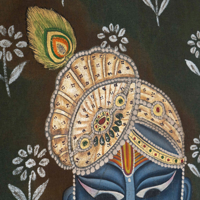 Shri Thire nidhi swaroop Pichwai painting