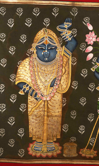 Shri Thire nidhi swaroop Pichwai painting