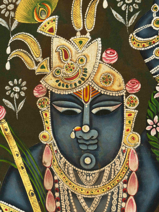 Shri Thire nidhi swaroop Pichwai painting