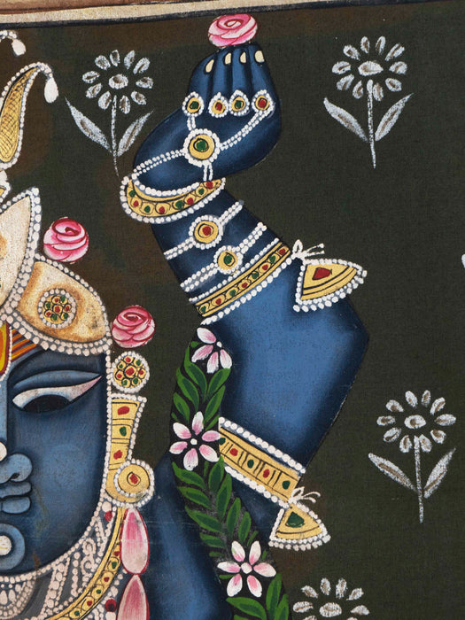Shri Thire nidhi swaroop Pichwai painting