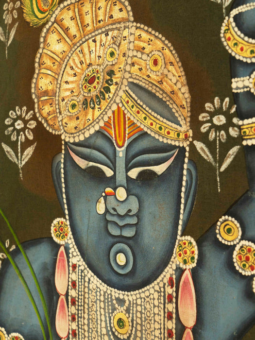 Shri Thire nidhi swaroop Pichwai painting