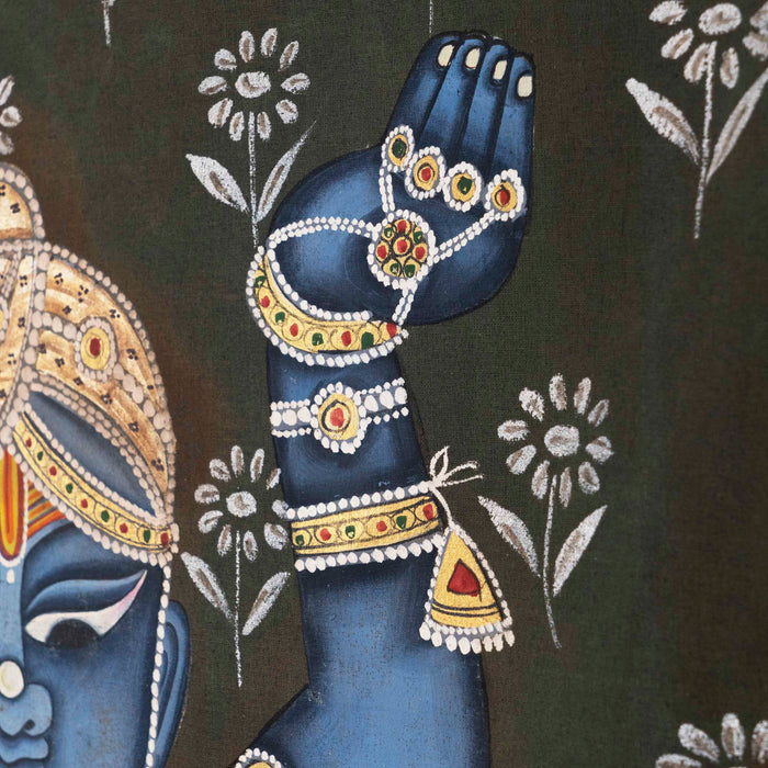 Shri Thire nidhi swaroop Pichwai painting