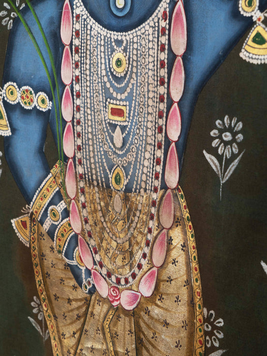 Shri Thire nidhi swaroop Pichwai painting
