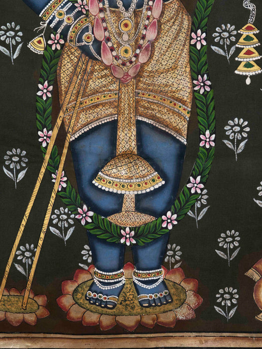 Shri Thire nidhi swaroop Pichwai painting