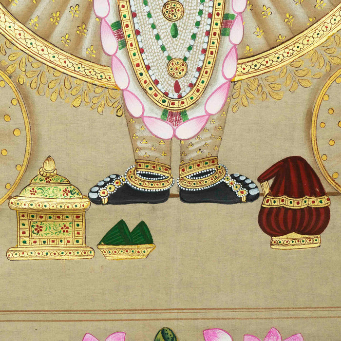 Rajbhog Swaroop Pichwai Painting