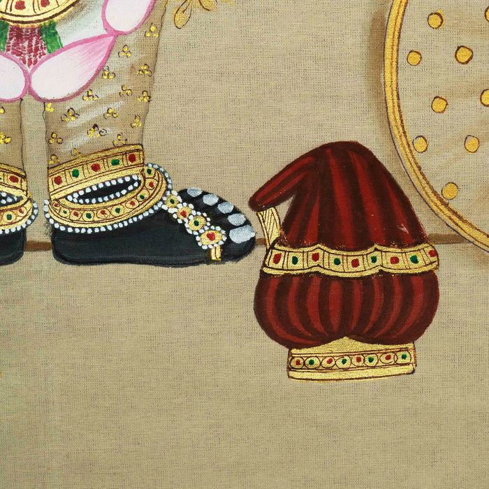 Rajbhog Swaroop Pichwai Painting