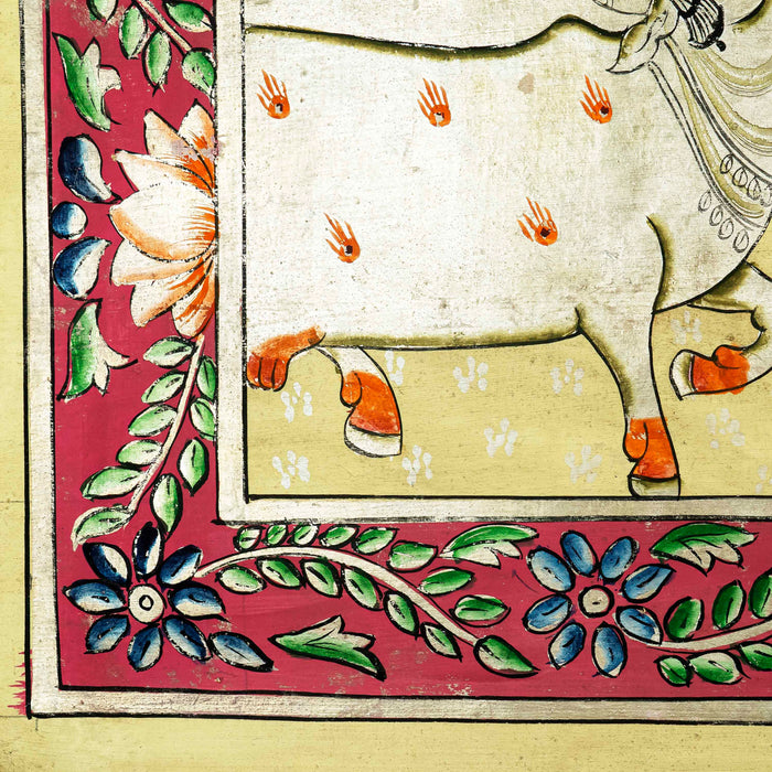 Shrinath Ji Tipara swaroop Pichwai Painting