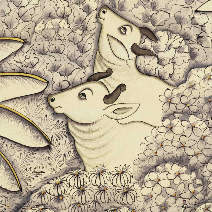 Van Vihar Krishna Pichwai Painting