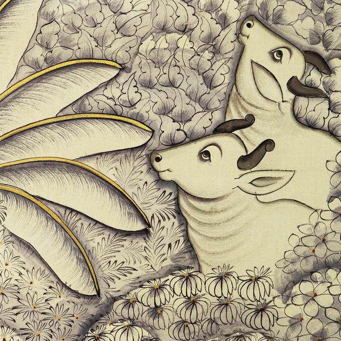 Van Vihar Krishna Pichwai Painting